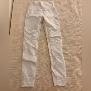 Lululemon Athletica White High-Rise Leggings